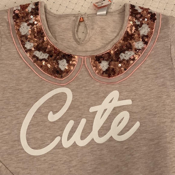 Desigual Girls Embellished Top M - Picture 2 of 6